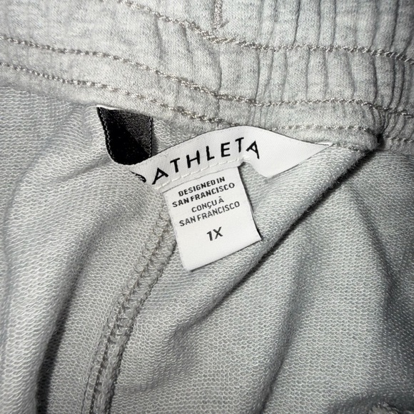 ATHLETA Retroterry High-rise Shorts Plus 1X - Gray - Picture 10 of 11